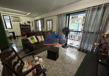 Apartamento à venda, 4 quartos, 2 suítes, 2 vagas, vital brazil - niterói/rj