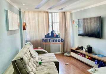 Apartamento à venda, 3 quartos, 1 suíte, 1 vaga, ingá - niterói/rj