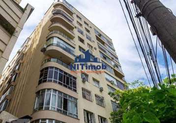 Apartamento à venda, 3 quartos, 1 suíte, icaraí - niterói/rj