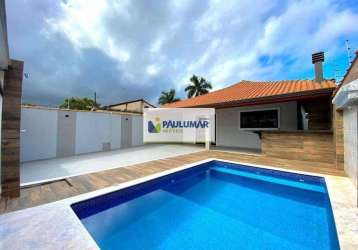 Casa com 3 quartos à venda na rua dos miosótis, balneário flórida, praia grande, 140 m2 por r$ 1.300.000