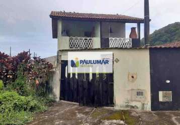 Casa com 3 quartos para alugar na rua delícia bacelli mena, balneario santa eugenia, mongaguá, 75 m2 por r$ 1.400