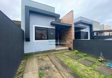 Casa com 2 dormitórios à venda, 56 m² por r$ 270.000,00 - parque da matriz - cachoeirinha/rs