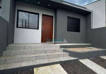 Casa com 3 dormitórios à venda, 78 m² por r$ 300.000,00 - jardim do cedro - gravataí/rs