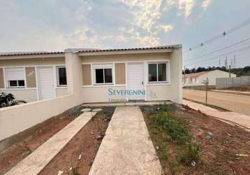 Casa com 2 dormitórios à venda, 40 m² por r$ 221.500,00 - nova cachoeirinha - cachoeirinha/rs