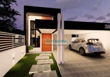 Casa com 3 dormitórios à venda, 126 m² por r$ 690.000,00 - terranova bairro planejado - gravataí/rs