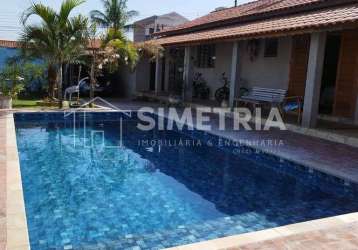 Casa com piscina – bairro jd sta mônica – são pedro/sp. ac – 150m². at – 520m².