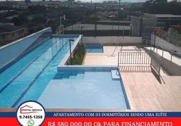 Apartamento com 03 dormitorios sendo uma suite - osasco