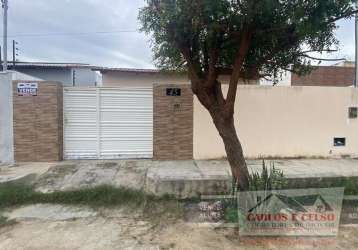 Casa para venda em patos, jardim guanabara, 3 dormitórios, 1 suíte, 2 banheiros, 1 vaga