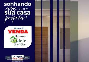 Casa para venda em patos, lot. ridete leite de lima, 2 dormitórios, 1 suíte, 2 banheiros, 1 vaga