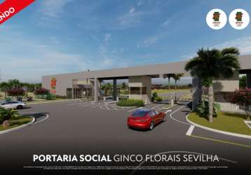 Ágio lote 250 m2 - florais sevilha