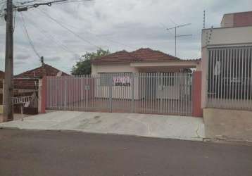 Casa para venda em presidente prudente, vila furquim, 3 dormitórios, 2 banheiros