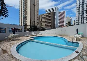 Excelente apartamento vista mar localizado no bairro de piedade, com 147,39m² de área útil.