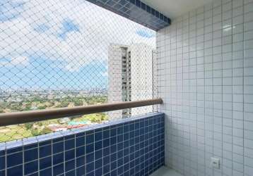 Excelente apartamento localizado na caxangá, com 64,28m² de área útil.