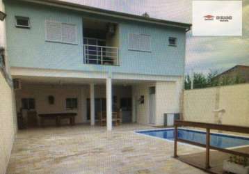 Casa com 4 dormitórios à venda, 260 m² por r$ 800.000 - balneário dos golfinhos - caraguatatuba/sp