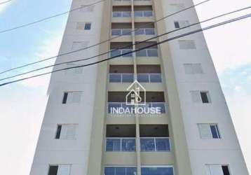 Apartamento com 2 dormitórios, 65 m² - venda por r$ 500.000,00 ou aluguel por r$ 2.630,00/mês - vila maria helena - indaiatuba/sp