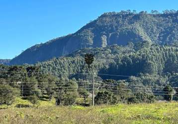 Terreno rural em urubici 2,2 hectares -  vista para o morro do campestre