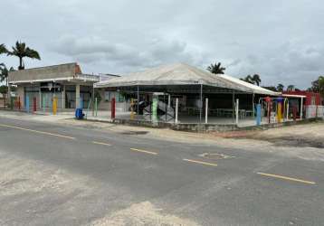 Predio comercial na praia de ubatuba em são francisco do sul,sc com 360m²