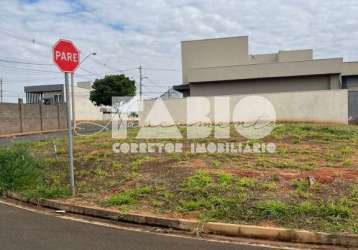 Terreno em condomínio fechado à venda na avenida nívea dulce tedeschi conforti, 2701, residencial maria júlia, são josé do rio preto, 283 m2 por r$ 280.000