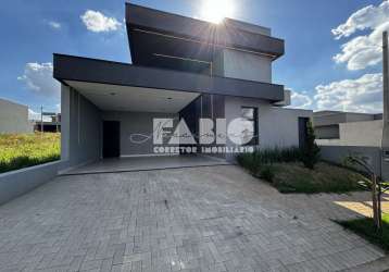 Casa em condomínio fechado com 3 quartos à venda na rua raul baptista de souza, village provence, são josé do rio preto, 165 m2 por r$ 1.390.000