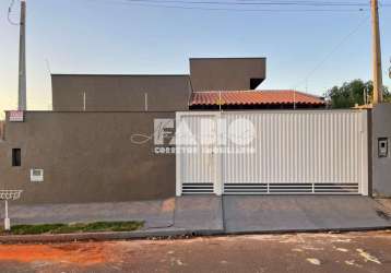 Casa com 3 quartos à venda na rua walter pavão, 870, jardim leste, são josé do rio preto, 121 m2 por r$ 420.000