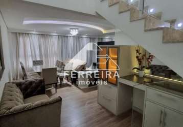 Cobertura com 2 quartos à venda na rua turin, 29, jardim residêncial firenze, hortolândia, 110 m2 por r$ 750.000