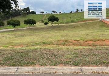 Terreno à venda, 600 m² por r$ 230.000,00 - condomínio terras de santa cruz - bragança paulista/sp