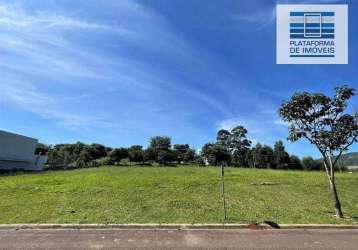 Terreno à venda, 600 m² por r$ 380.000,00 - condomínio terras de santa cruz - bragança paulista/sp