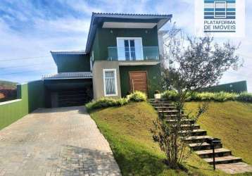 Casa com 3 dormitórios à venda, 278 m² por r$ 1.590.000,00 - condomínio terras de santa cruz - bragança paulista/sp