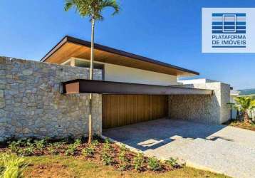 Casa com 4 dormitórios à venda, 650 m² por r$ 10.000.000,00 - condomínio vale das águas - bragança paulista/sp