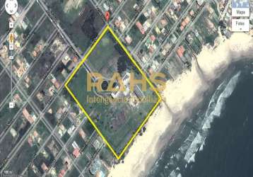 Terreno frente mar com hotel inativado e 58.080 m²