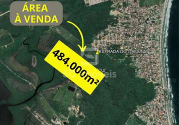 Terreno 484.000m² - itaguaçu -são francisco do sul/sc