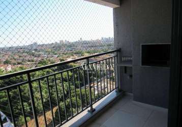 Apartamento com 2 quartos planejado no fly top like para alugar, 61 m² por r$ 2.350/mês - parque jamaica - londrina/pr