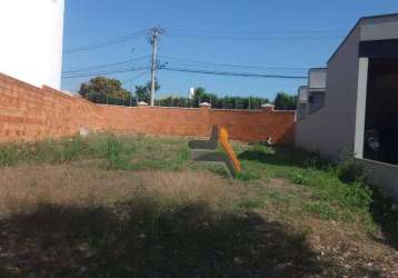 Terreno à venda, 375 m² por r$ 318.000,00 - condomínio village moutonnée - salto/sp