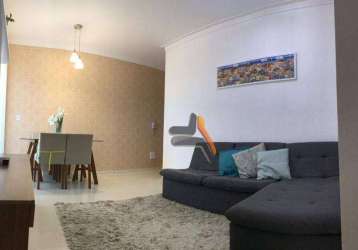 Apartamento com 2 dormitórios à venda, 64 m² por r$ 350.000 - moutonnée residence - salto/sp