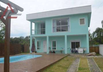 Casa com 4 quartos à venda, 220 m² por r$ 1.990.000 - vargem grande - florianópolis/sc