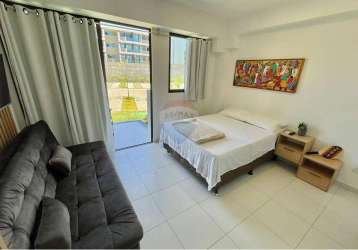 Flat no makia beach experience - 29m² em muro alto, ipojuca/pe