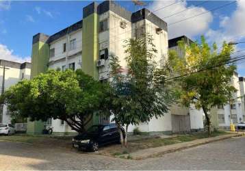 Apartamento à venda, 2 quartos, no residencial joão paulo ii - cajueiro.