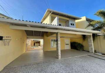 Casa alto padrão para venda em fortaleza, sapiranga, 4 dormitórios, 4 suítes, 5 banheiros, 5 vagas