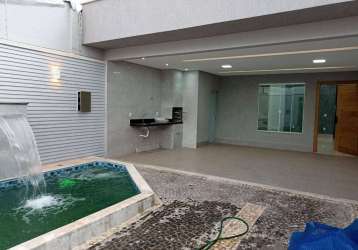 Linda casa com 3 suítes plenas no jd presidente em goiânia-go