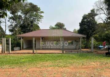 Linda chácara com casa em alvenaria á venda em cascavel