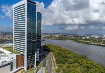 Sala comercial para venda em recife, pina, 1 banheiro, 1 vaga