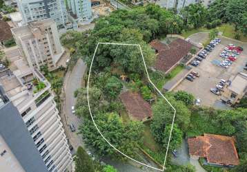 Terreno para prédio com 1.921m² à venda no bairro atiradores em joinville-sc por r$ 3.750.000,00.