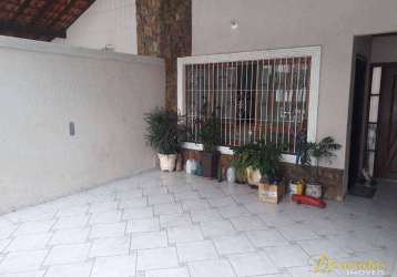 Casa com 3 dormitórios à venda, 88 m² por r$ 700.000,00 - aviação - praia grande/sp