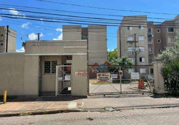 Apartamento com 2 dormitórios à venda, 38 m² por r$ 150.000,00 - mato grande - canoas/rs