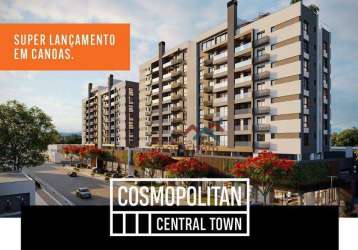 Apartamento com 2 dormitórios à venda, 57 m² por r$ 657.781,69 - centro - canoas/rs