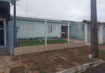 Casa com 2 dormitórios à venda, 150 m² por r$ 360.000 - estância velha - canoas/rs