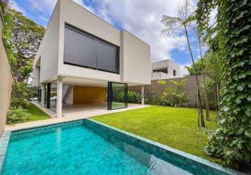 Casa com 4 dormitórios à venda, 485 m² por r$ 8.300.000,00 - alto de pinheiros - são paulo/sp