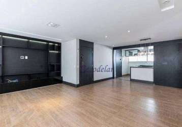 Apartamento com 4 dormitórios à venda, 150 m² por r$ 2.050.000,00 - moema - são paulo/sp