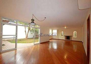 Casa com 3 dormitórios à venda, 269 m² por r$ 4.900.000,00 - alto de pinheiros - são paulo/sp