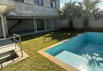 Casa com 4 dormitórios à venda, 450 m² por r$ 4.600.000,00 - campo belo - são paulo/sp